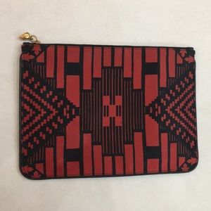 Alexander McQueen zip clutch